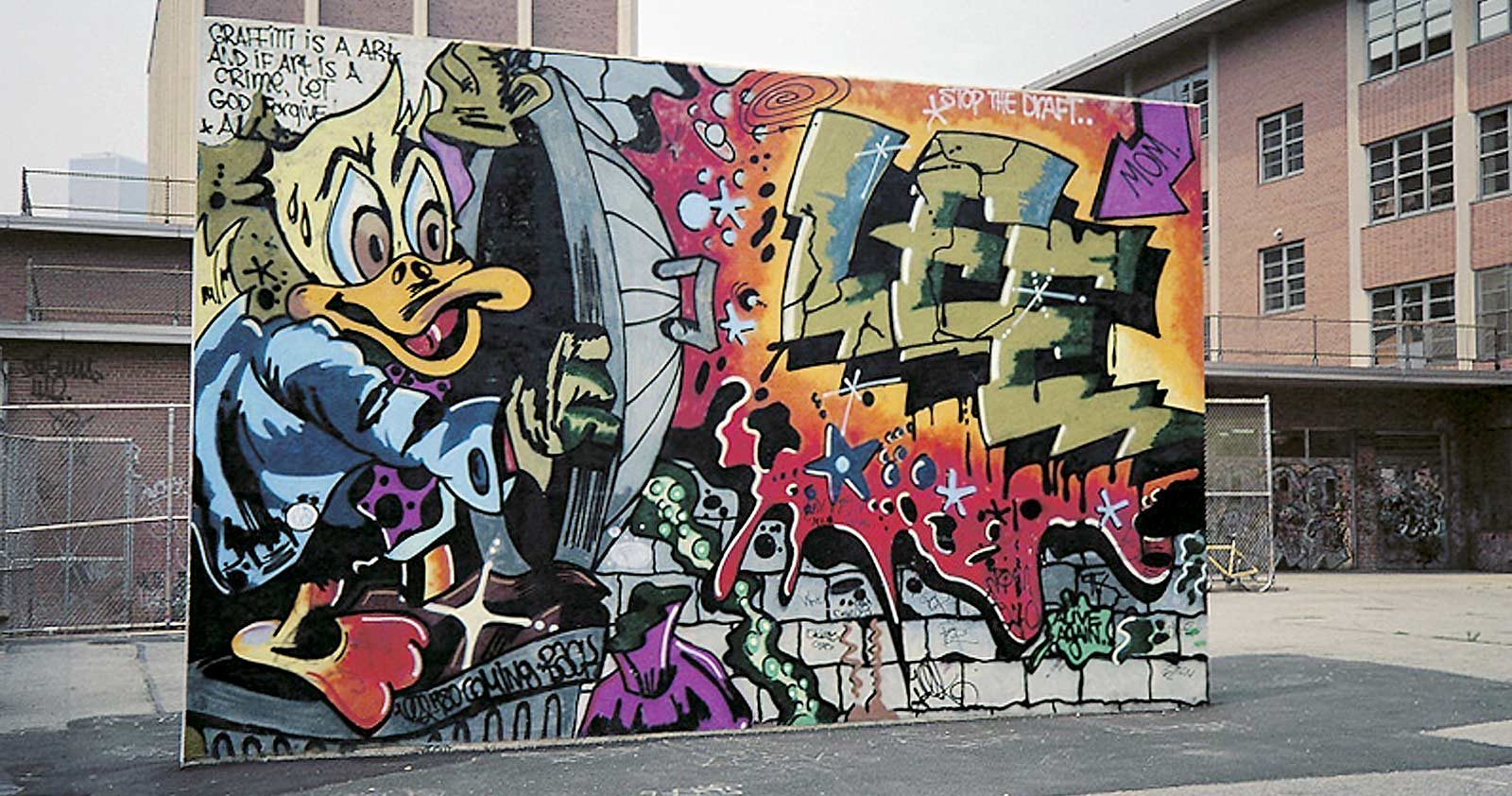 The Rise of Graffiti Writing: From New York to Europe