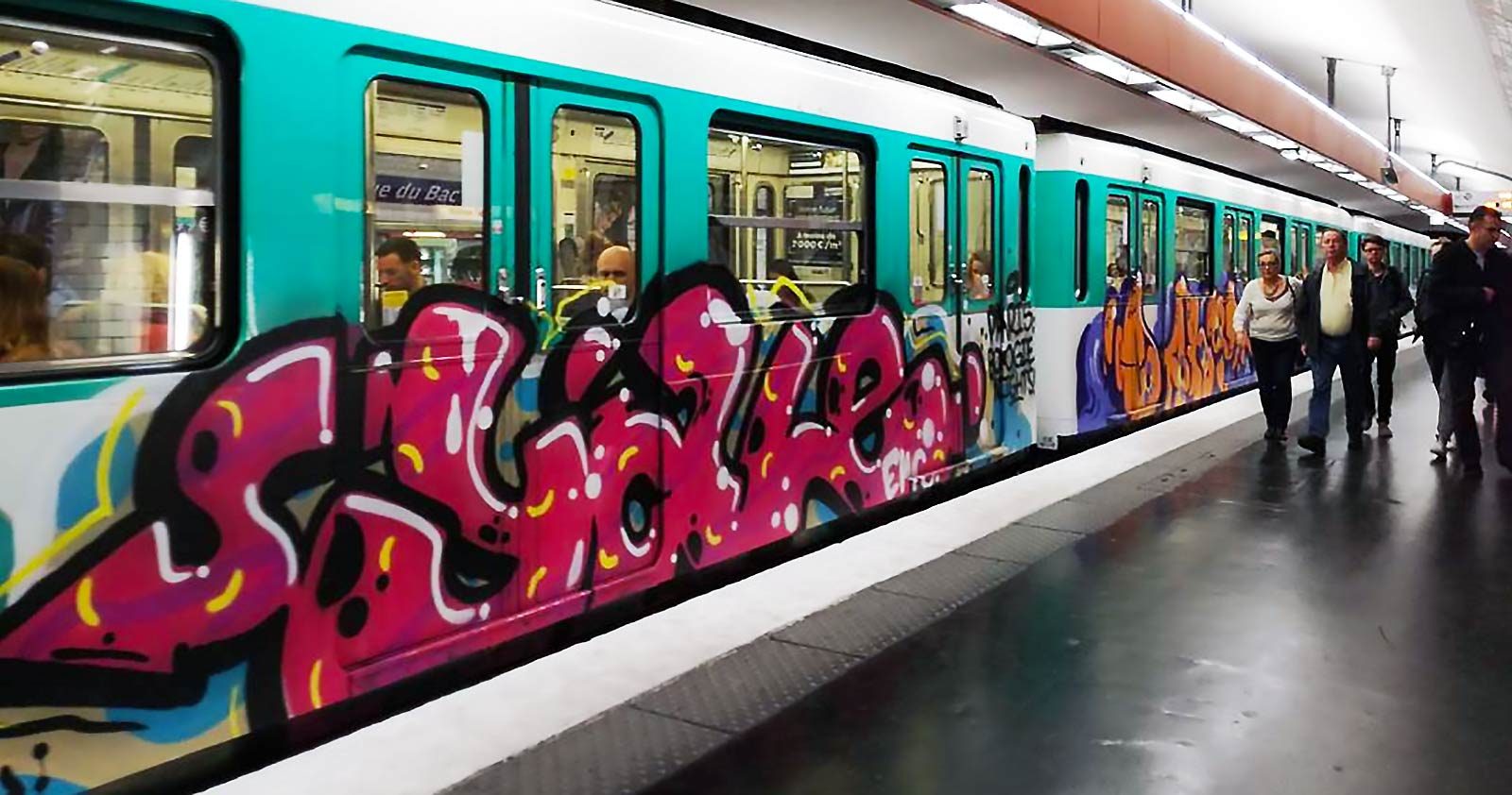 Métro Parisien: La 12 en overdose