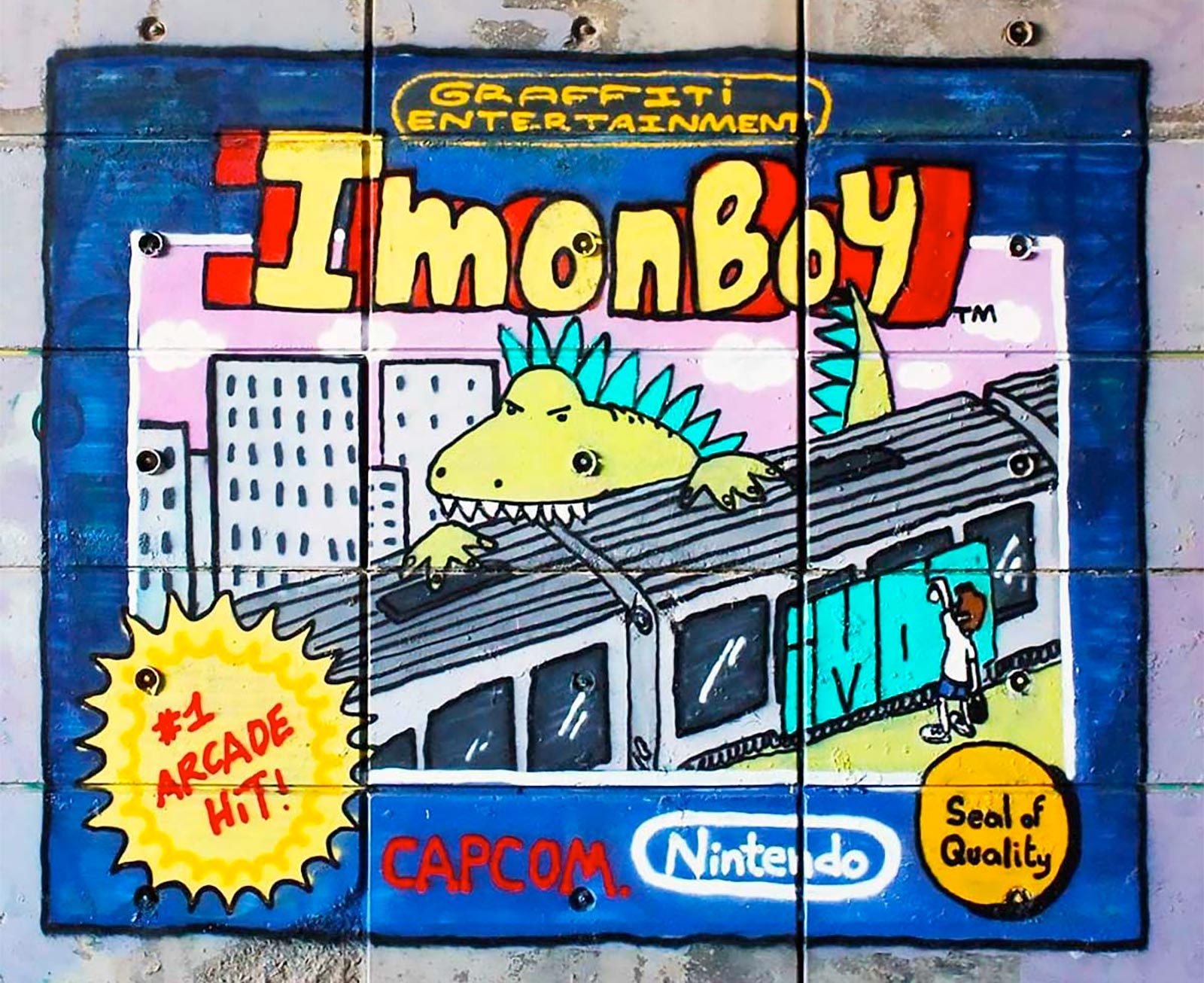 Retrograffiti: Imon Entertainment System